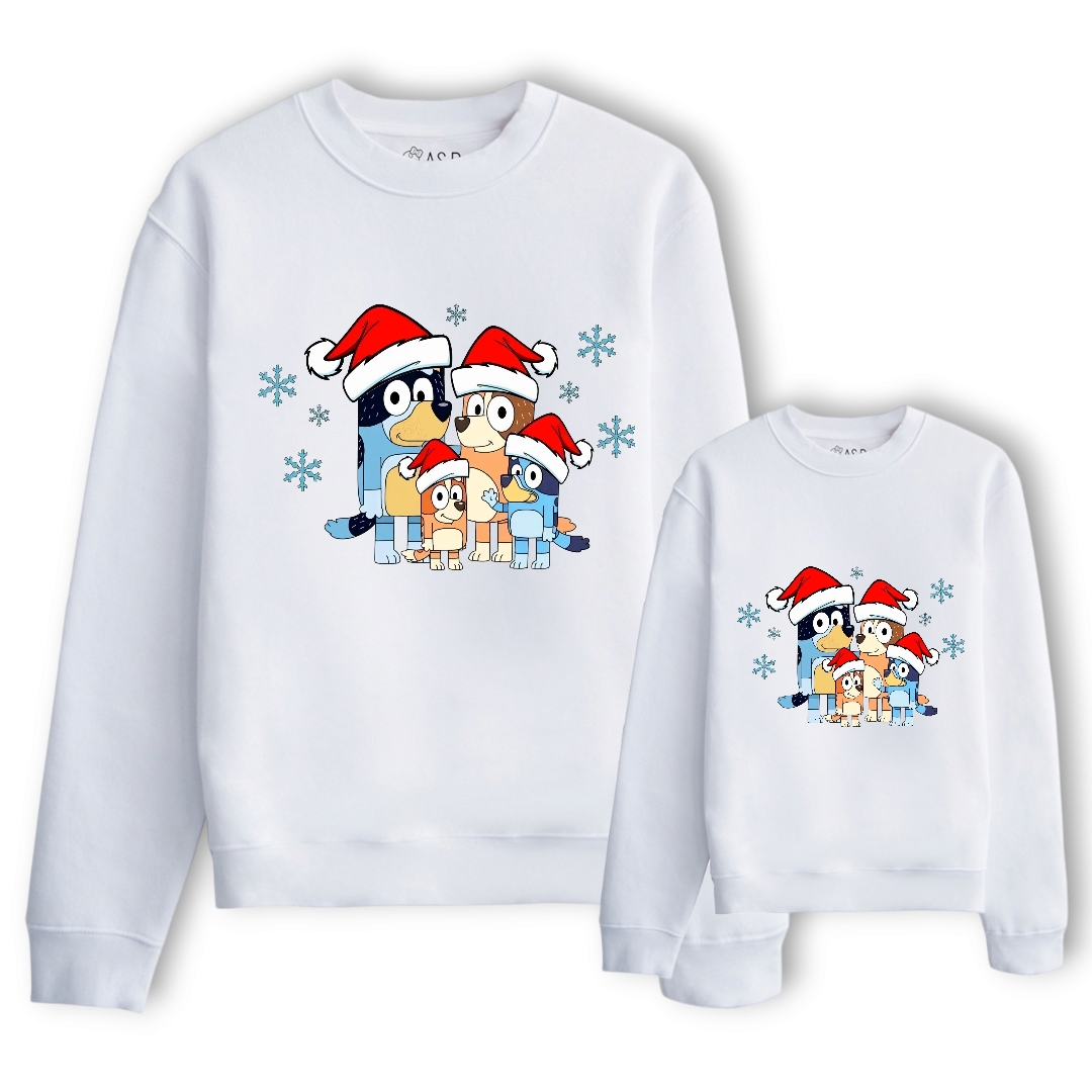 M & M Weihnachts -Sweatshirt