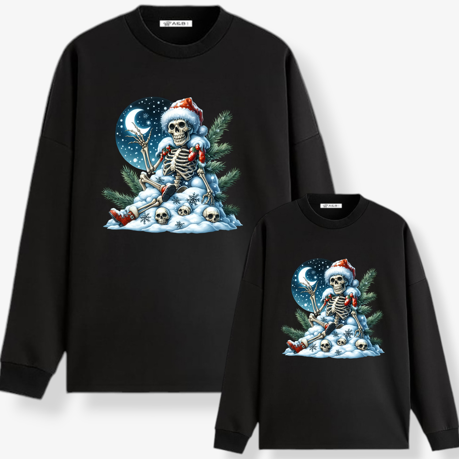 M & M Weihnachts -Sweatshirt