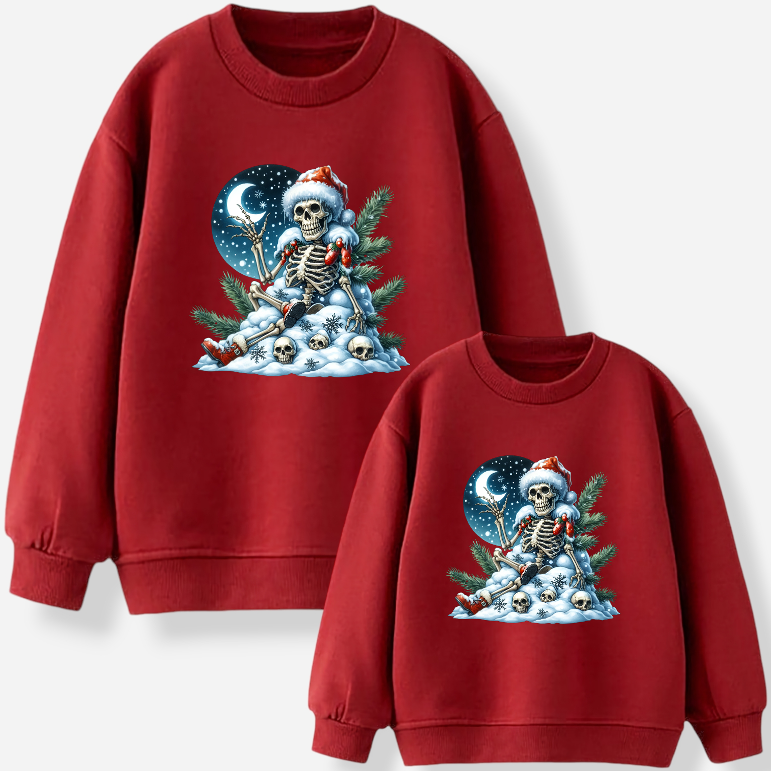 M & M Weihnachts -Sweatshirt