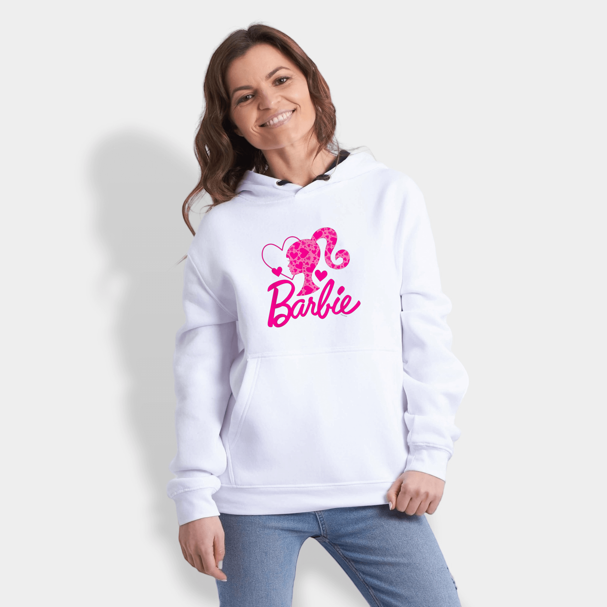 Sudadera Capucha Barbie Coleta