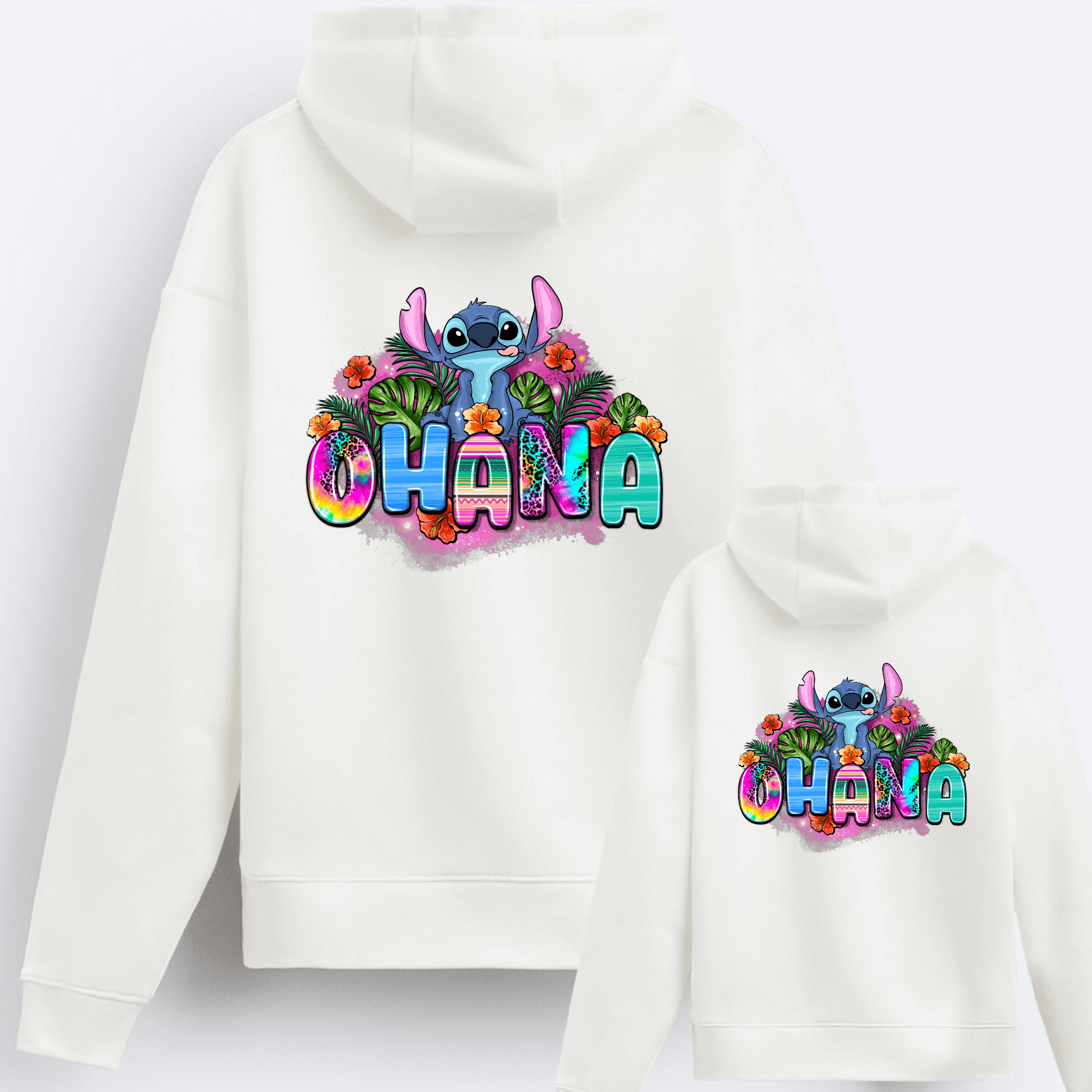 Sudadera Capucha Stitch Ohana