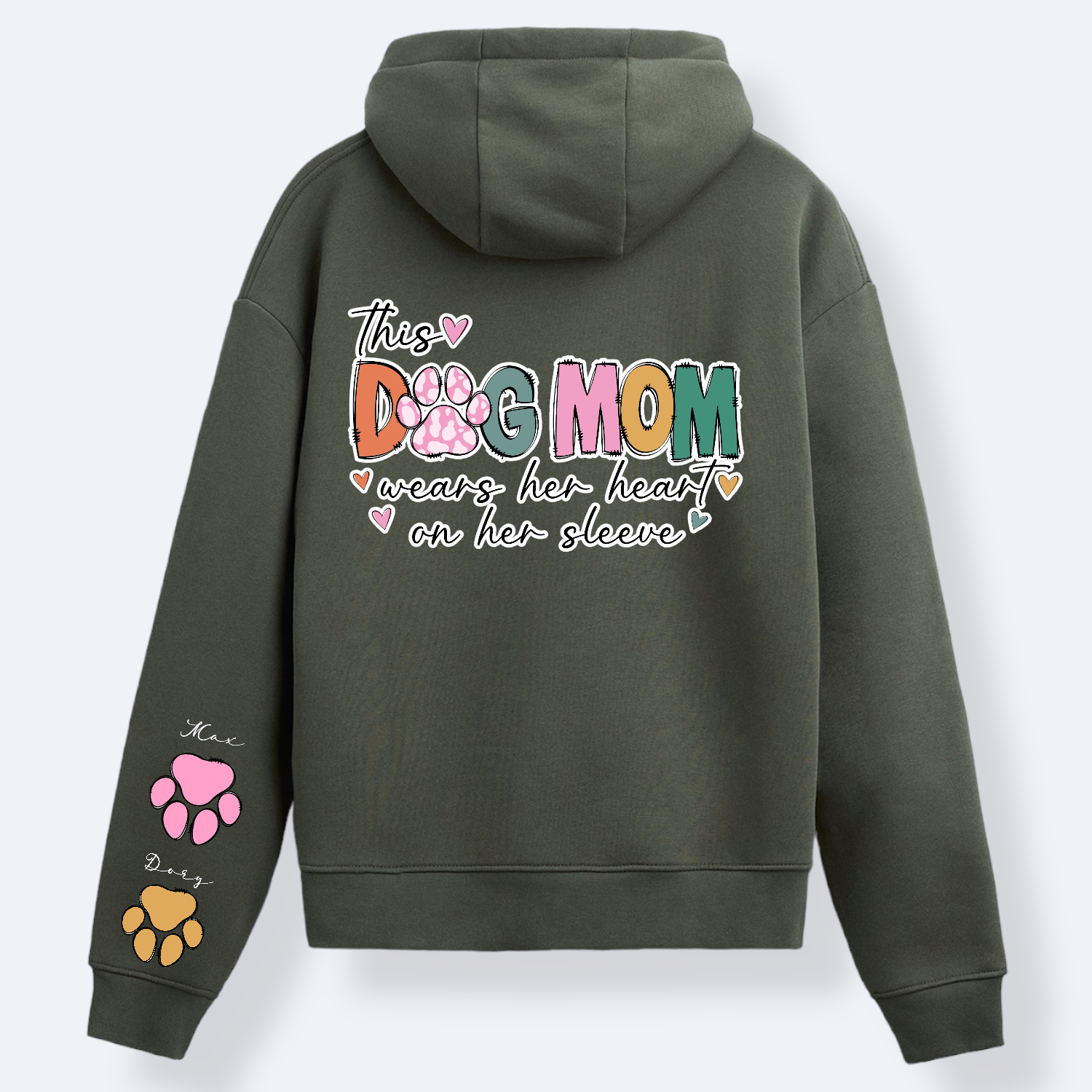 Sudadera Capucha This Dog Mom