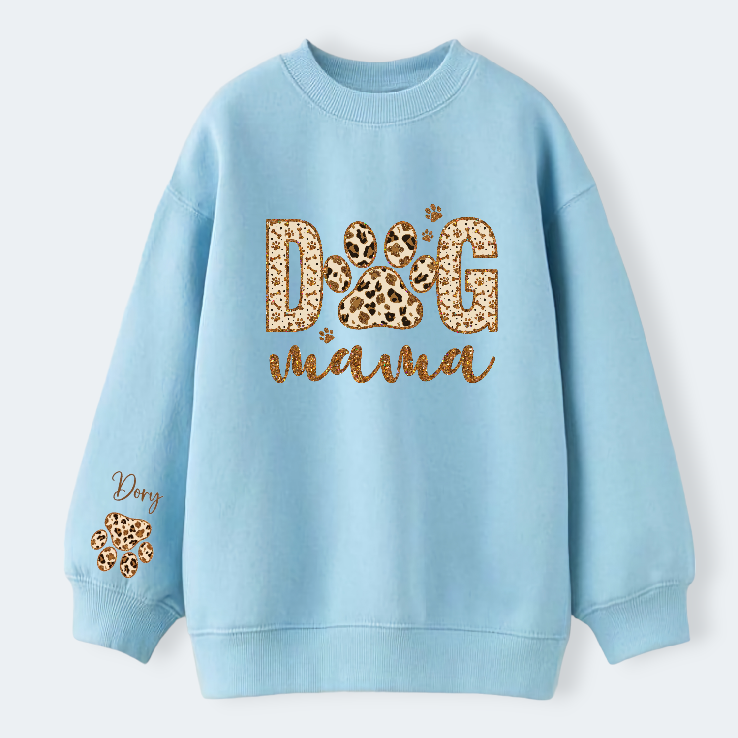 Sudadera Dog Mama Animal Print