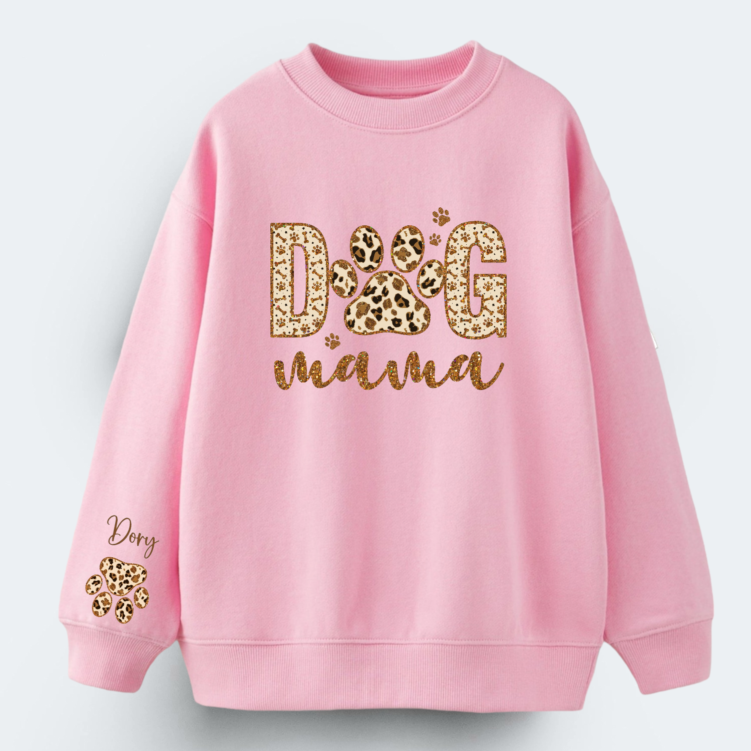 Sudadera Dog Mama Animal Print