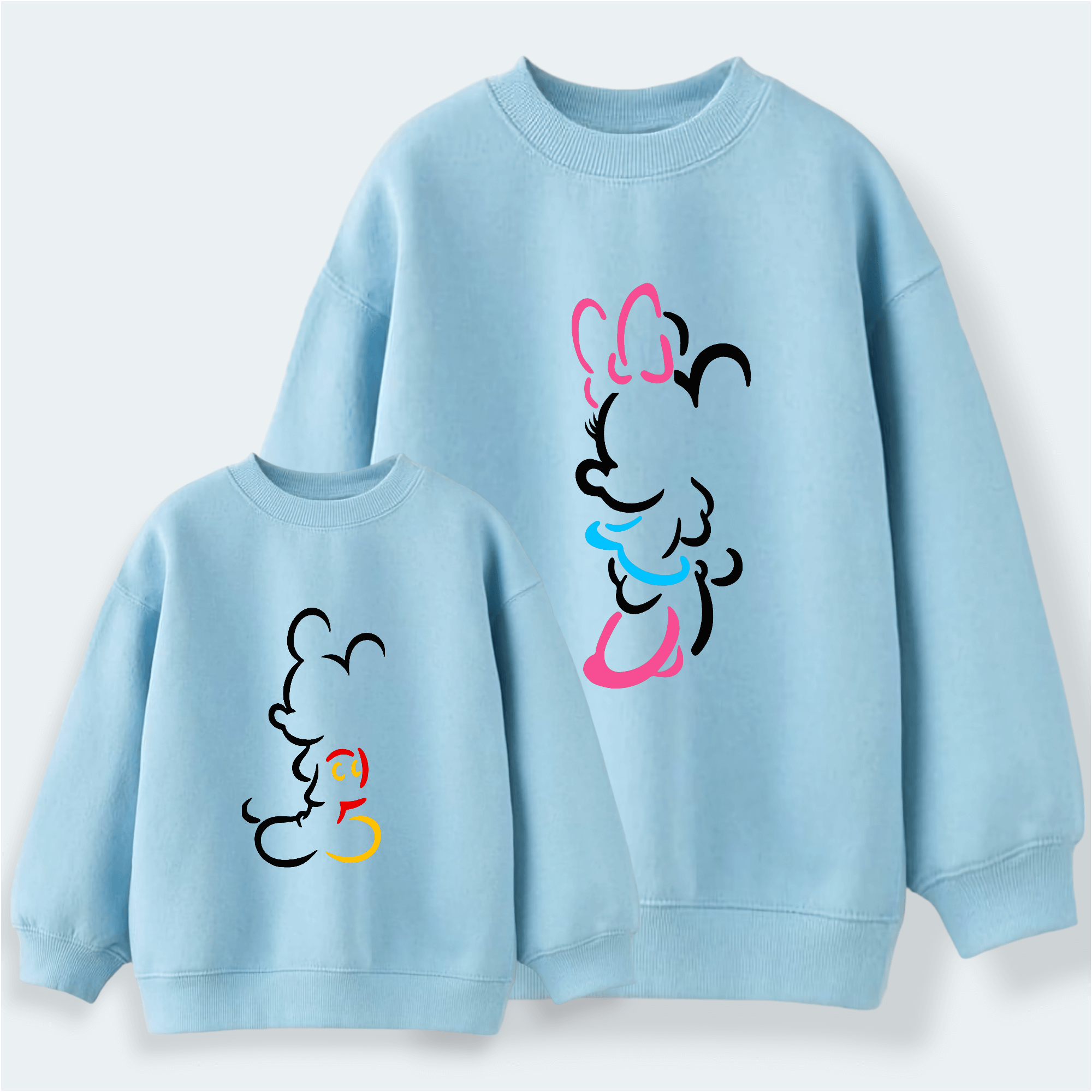 Sudadera Mickey-Minnie Silueta