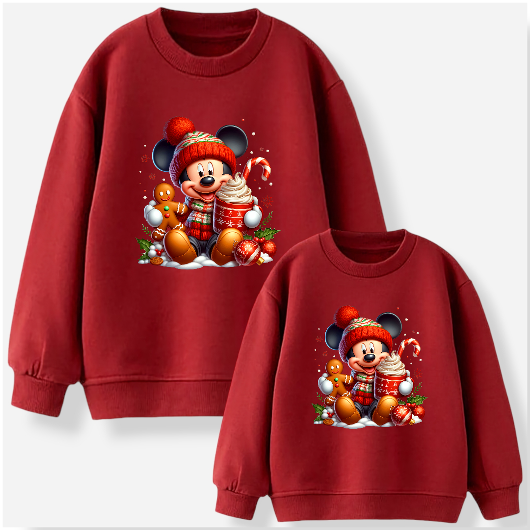M & M Weihnachts -Sweatshirt