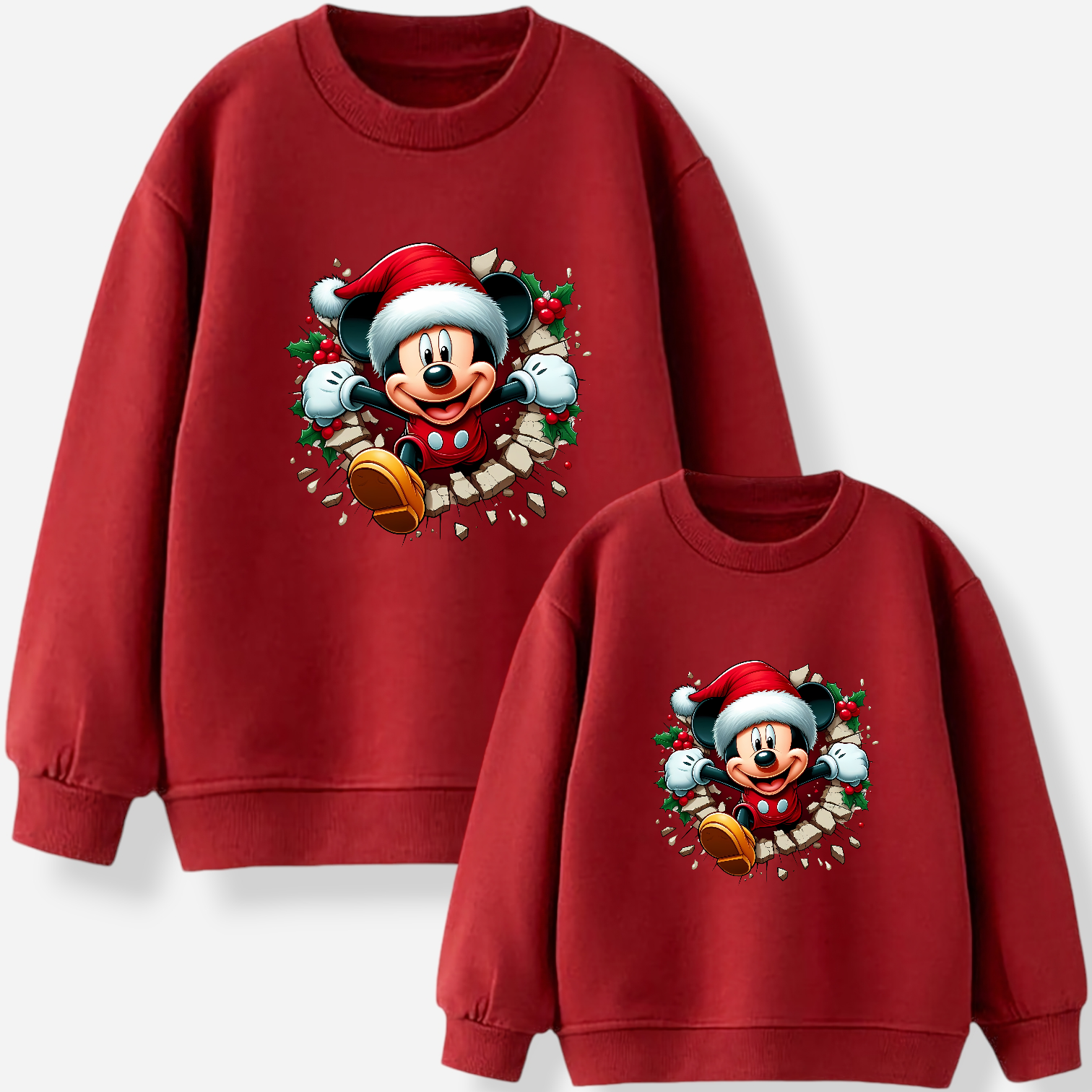 Sweat-shirt de Noël M&M