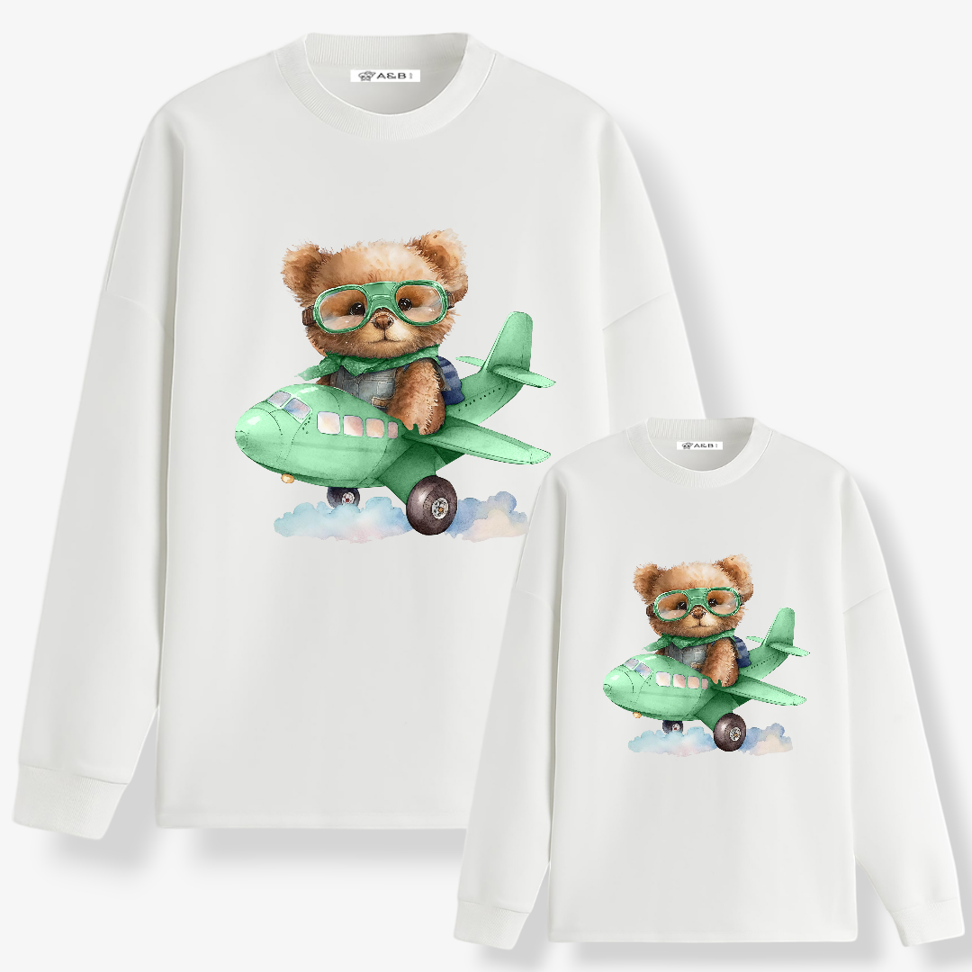Sudadera Osito Aviador
