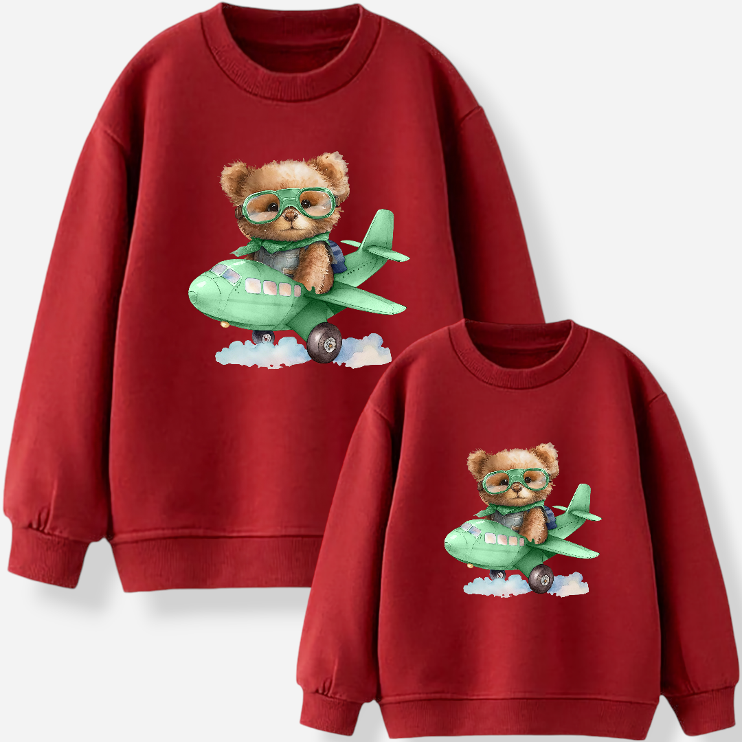 Sudadera Osito Aviador
