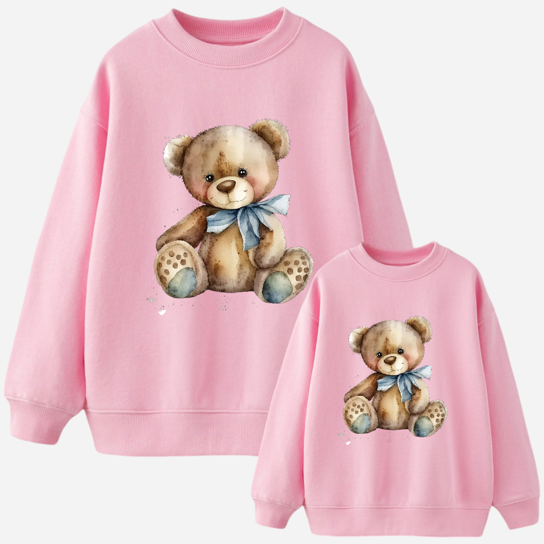 Sweat-shirt maman et fille