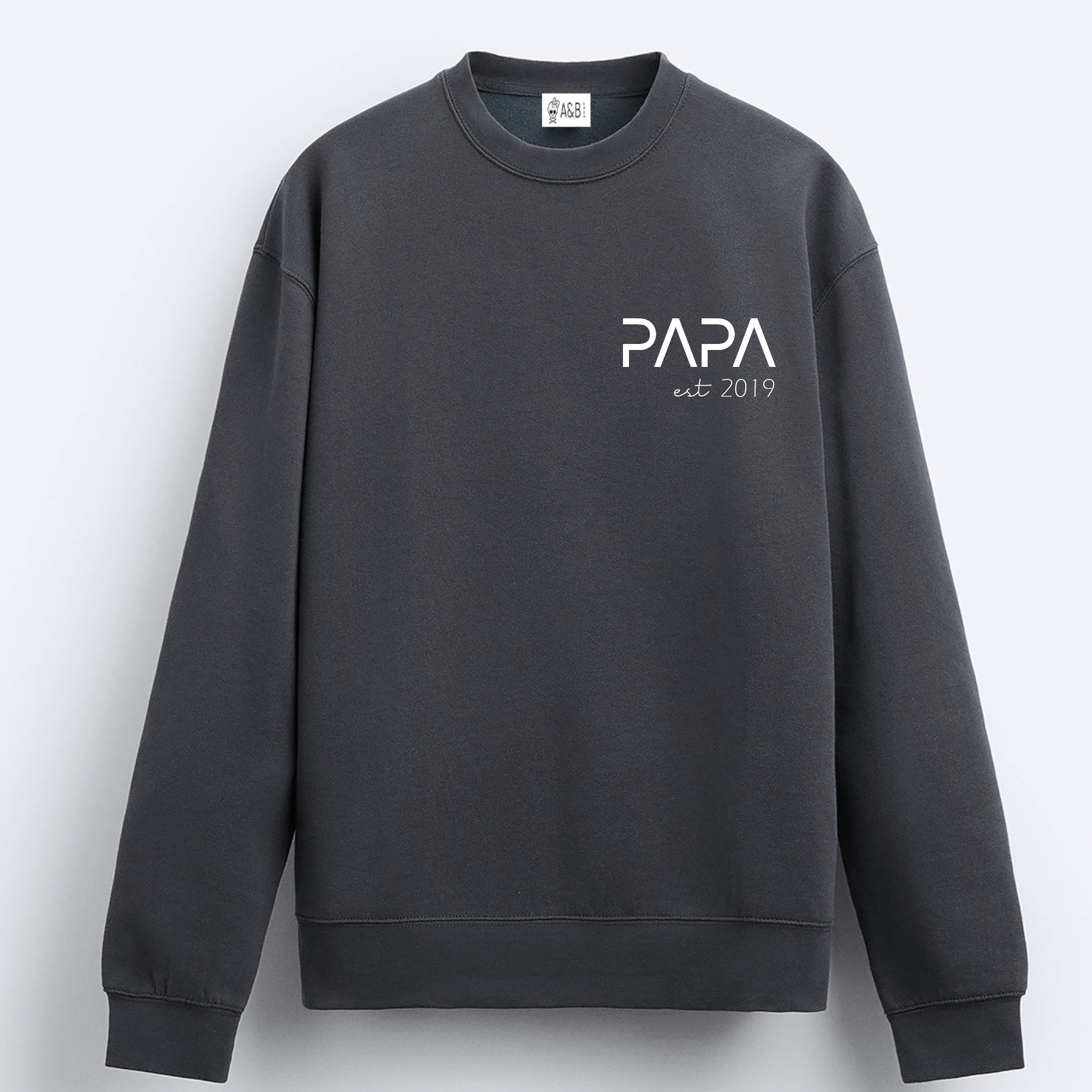 Sudadera Papa-Mama-Mini Letter