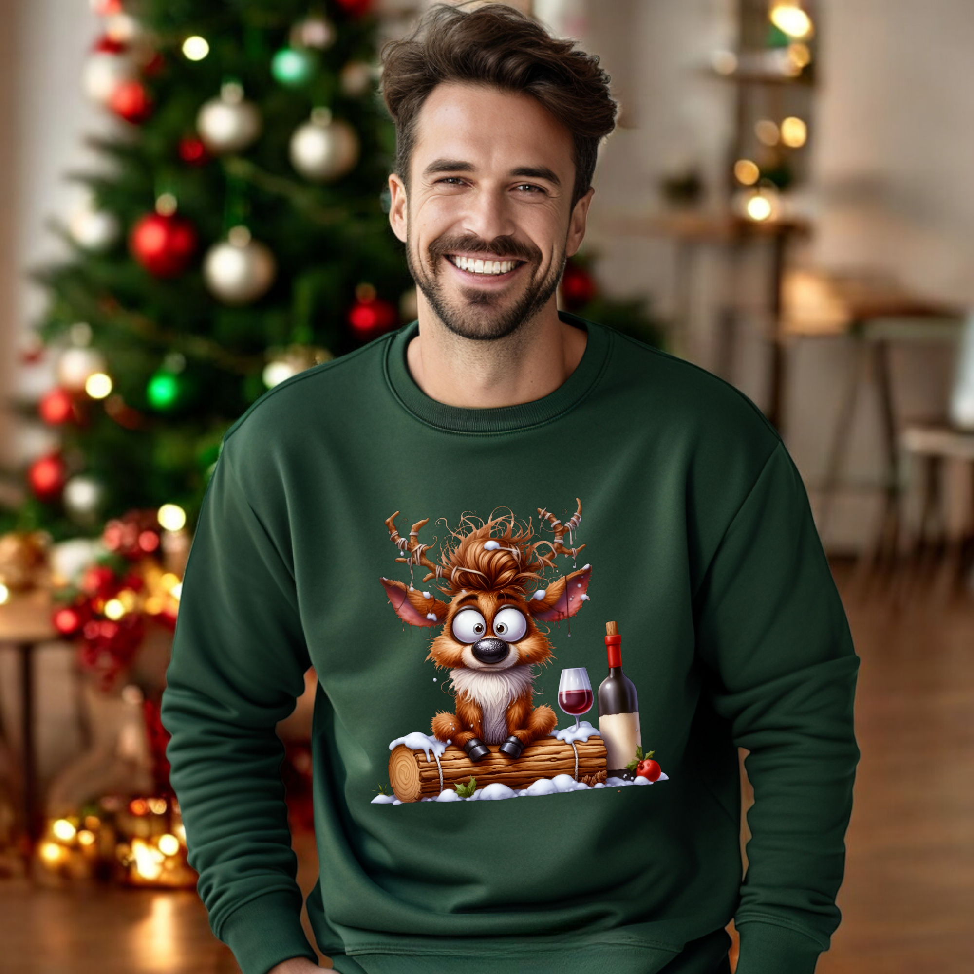 M & M Weihnachts -Sweatshirt