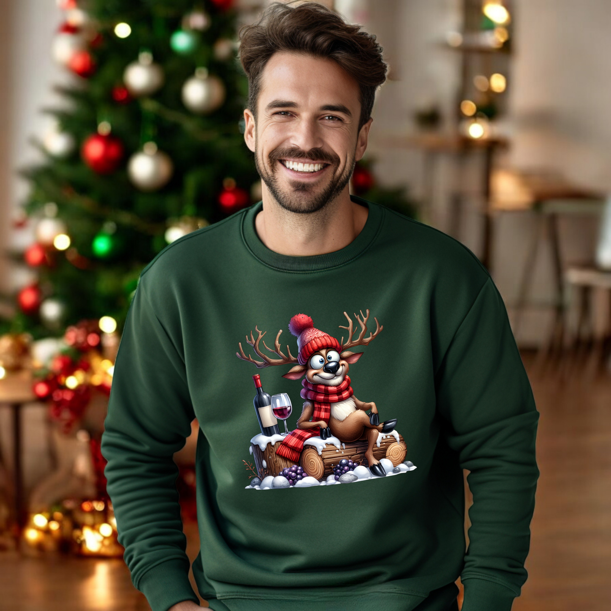 Sudadera Reno vinito