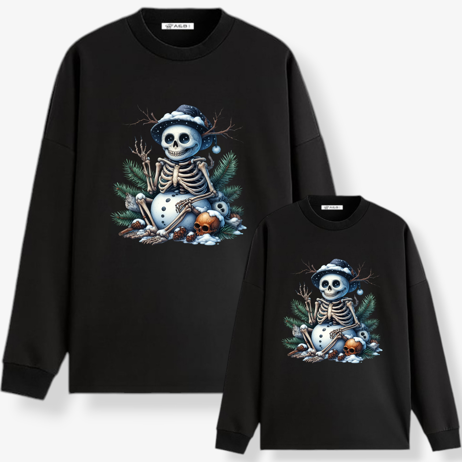 Sudadera Skull navidad