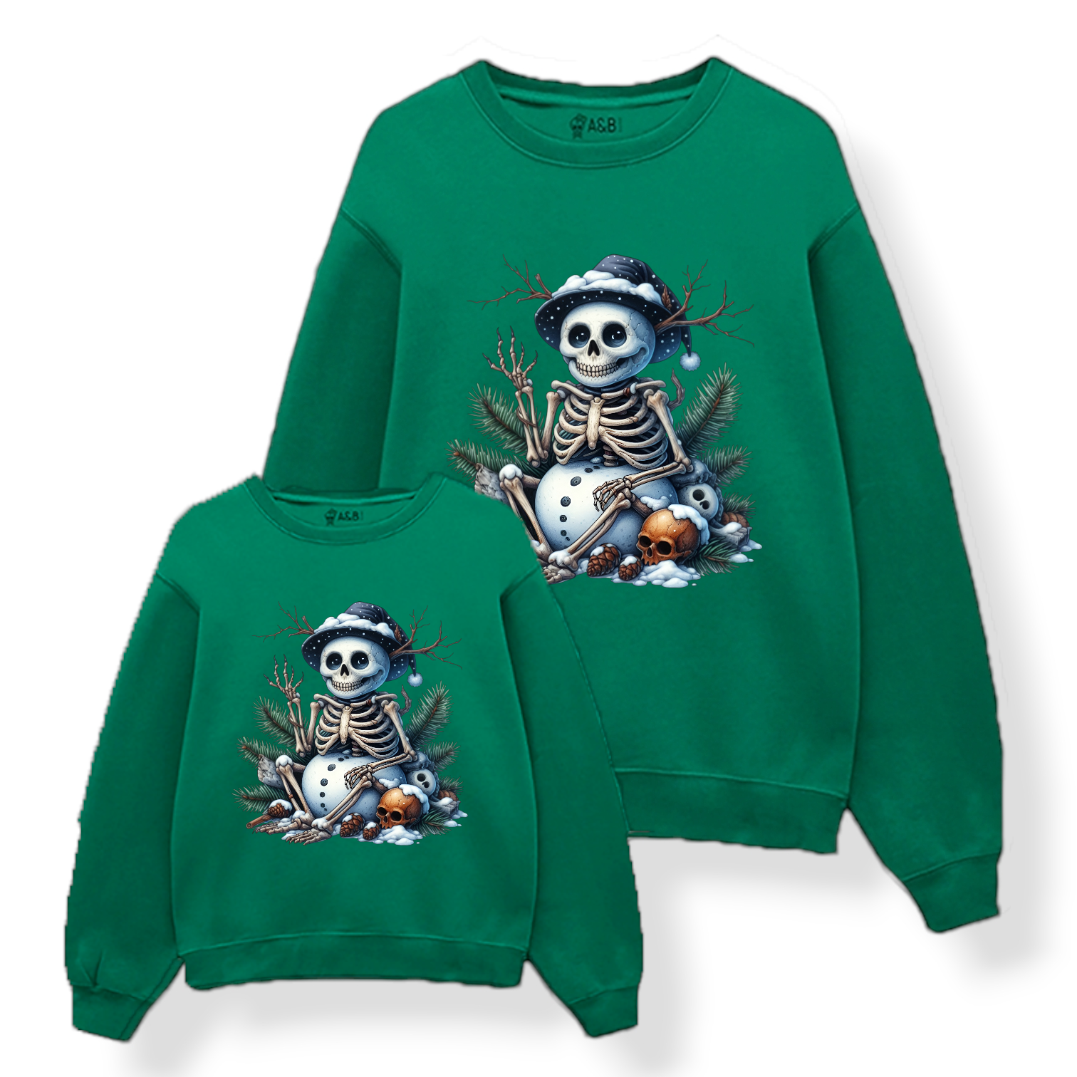 M & M Christmas sweatshirt