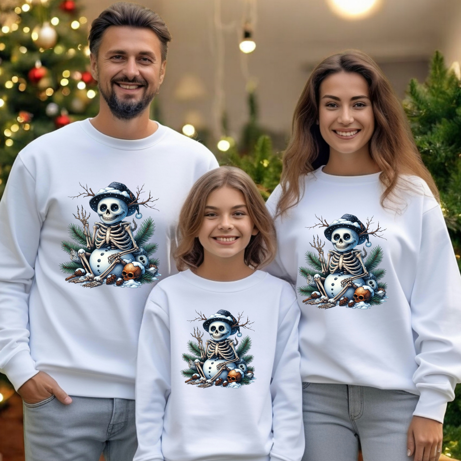Sweat-shirt de Noël M&M