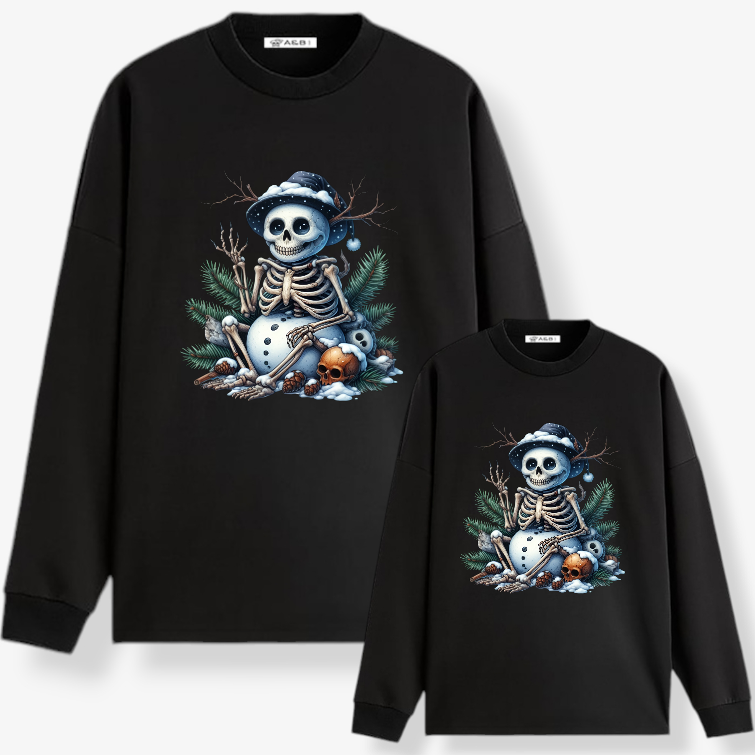 Sweat-shirt de Noël M&M