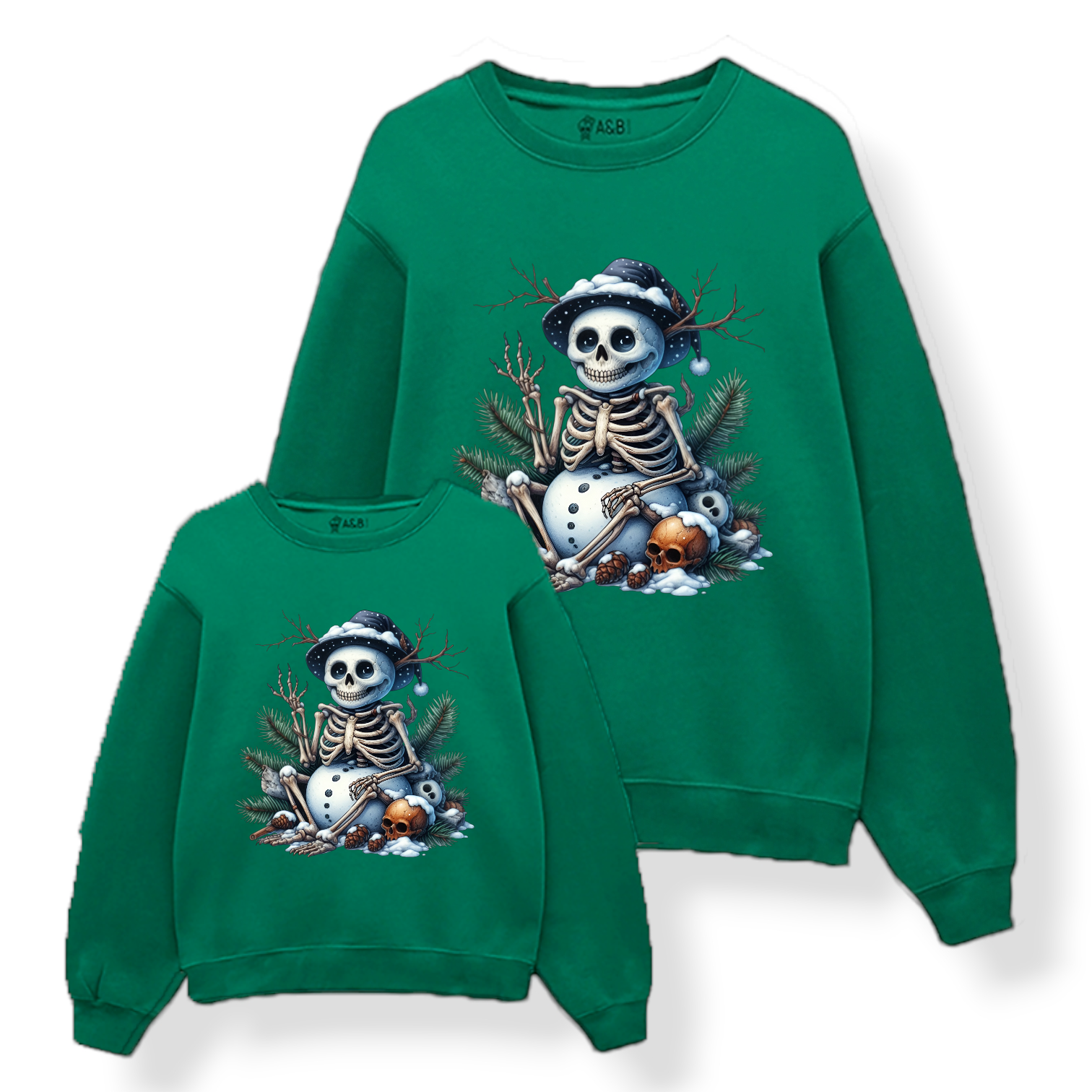 Sweat-shirt de Noël M&M
