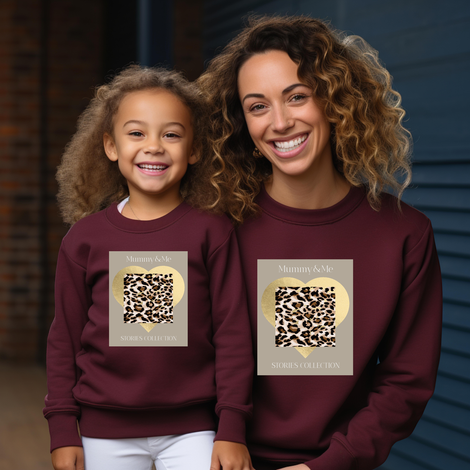 Mommy and girl sweatshirt