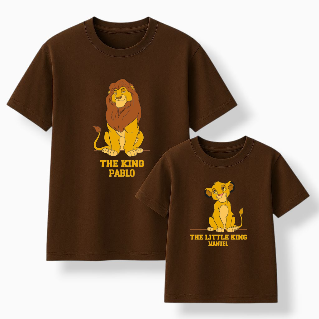 Camiseta Rey León Personalizada