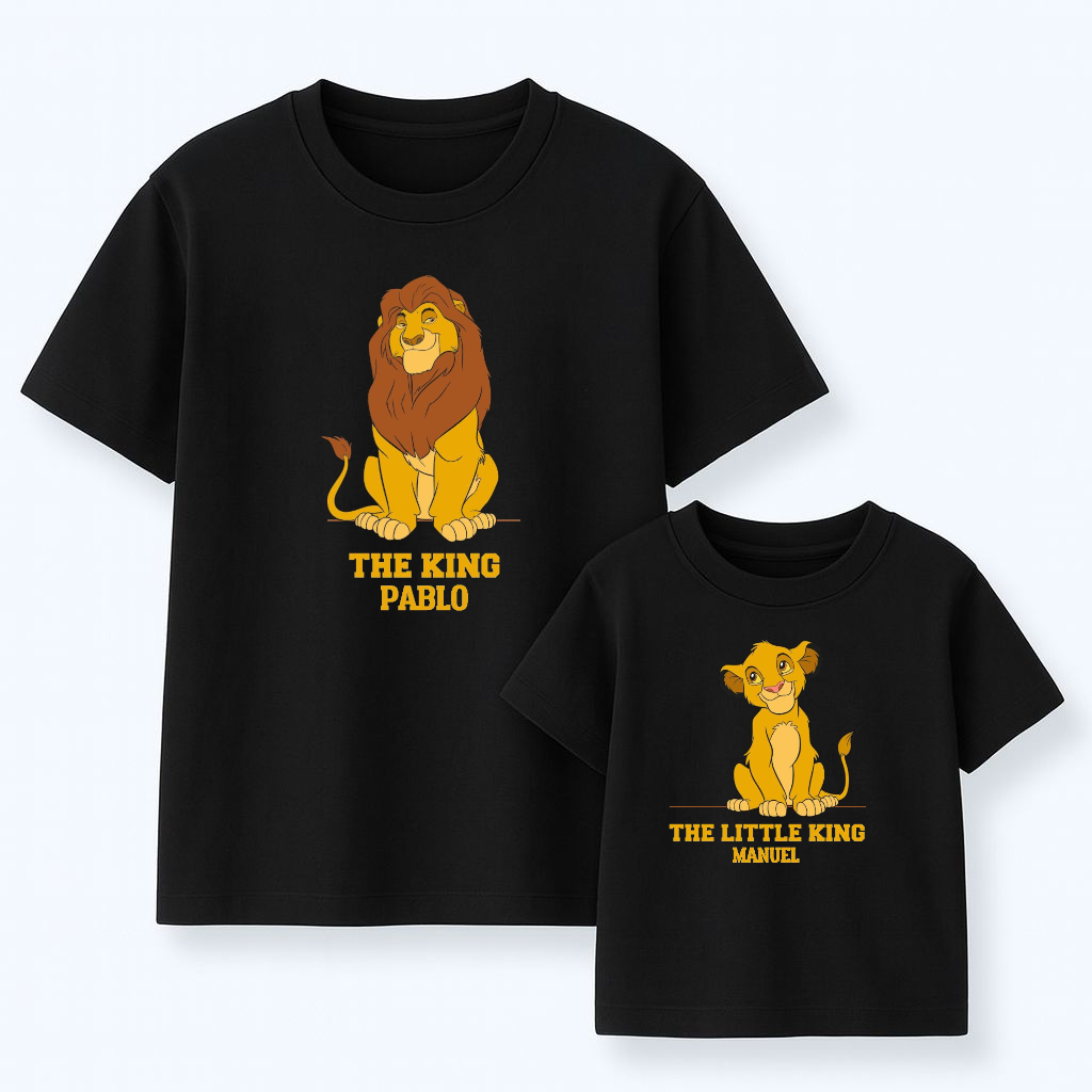 Camiseta Rey León Personalizada