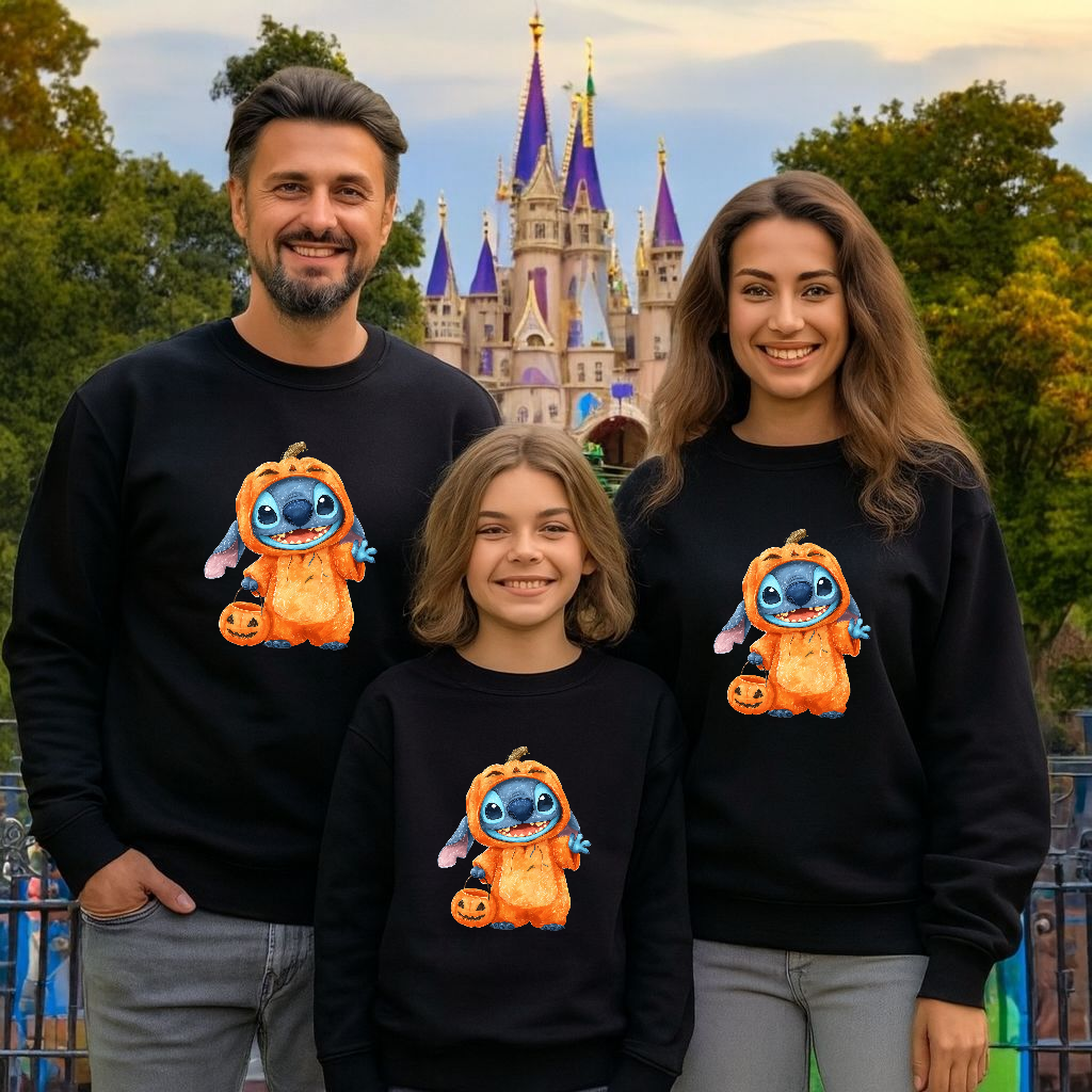 Sudadera Stitch Calabaza