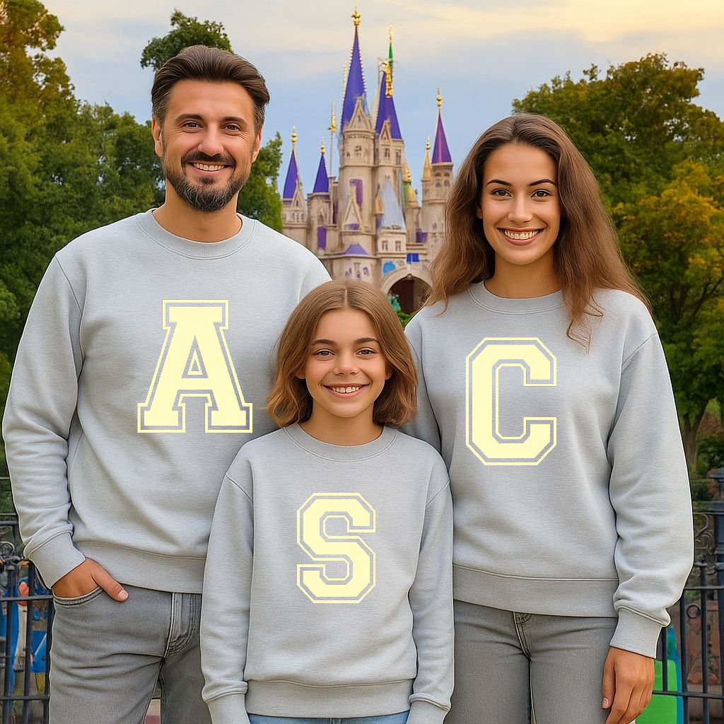 Sudadera Personalizable Inicial Mantequilla