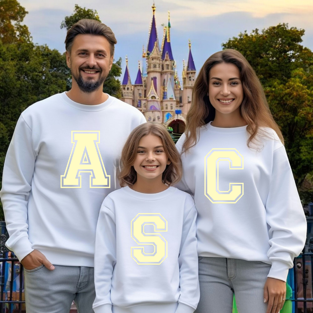 Sudadera Personalizable Inicial Mantequilla