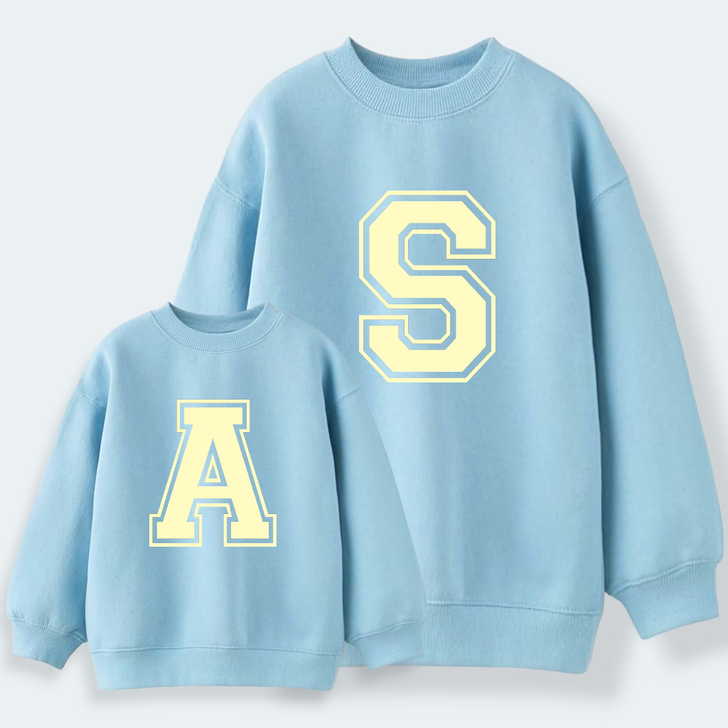 Sudadera Personalizable Inicial Mantequilla