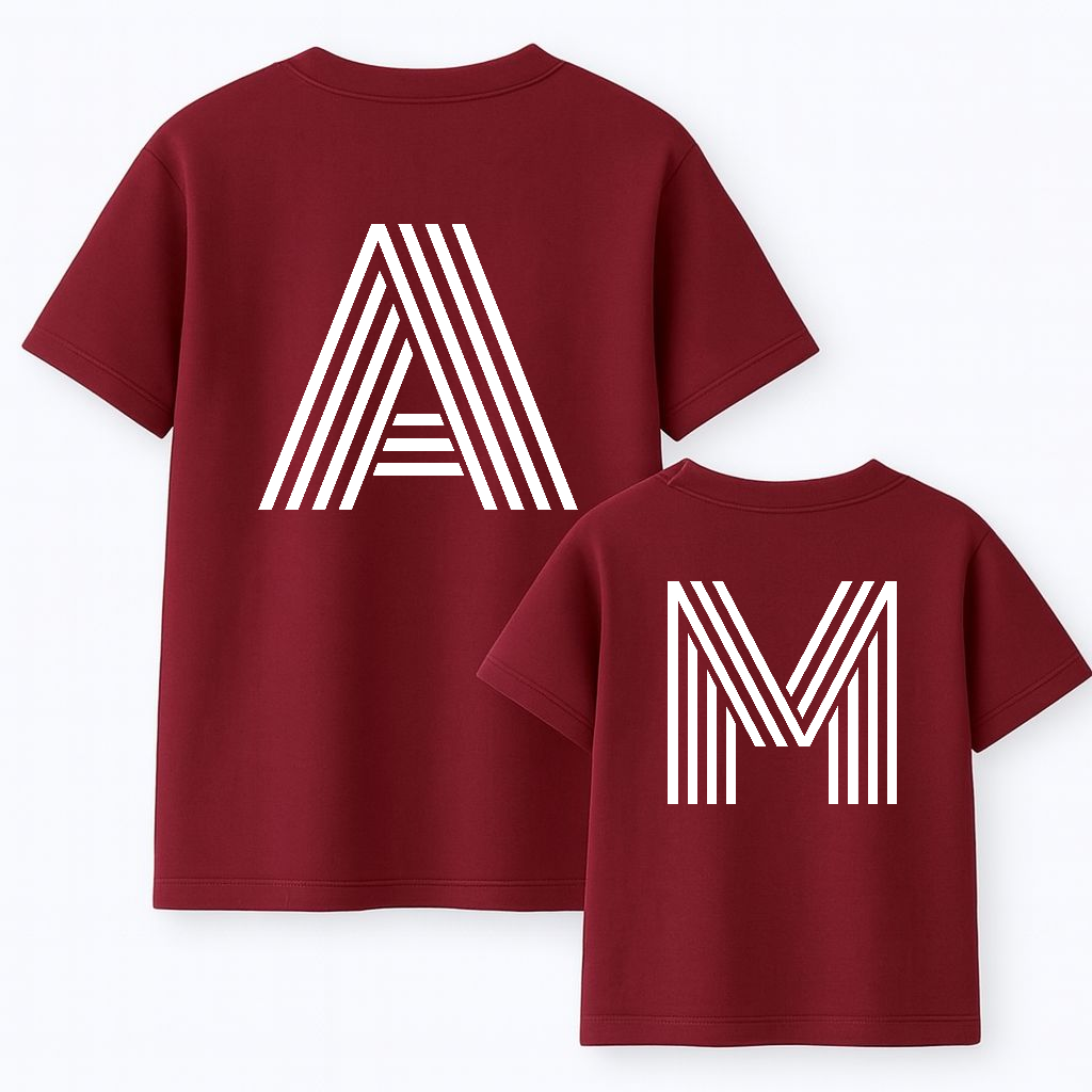 Camiseta Personalizada Espalda Inicial Retro