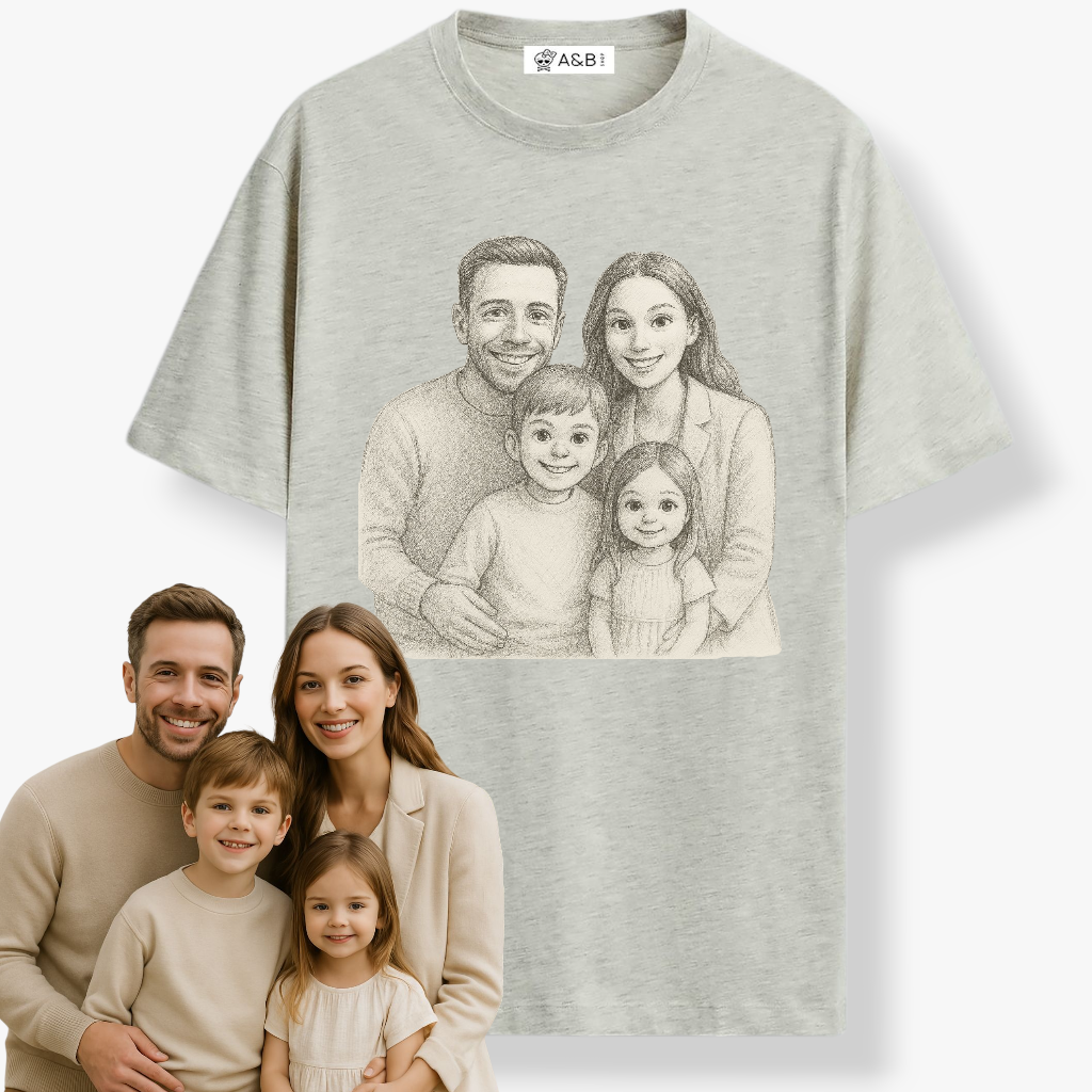 T-shirt Couronne Roi-Reine-Princesse-Prince