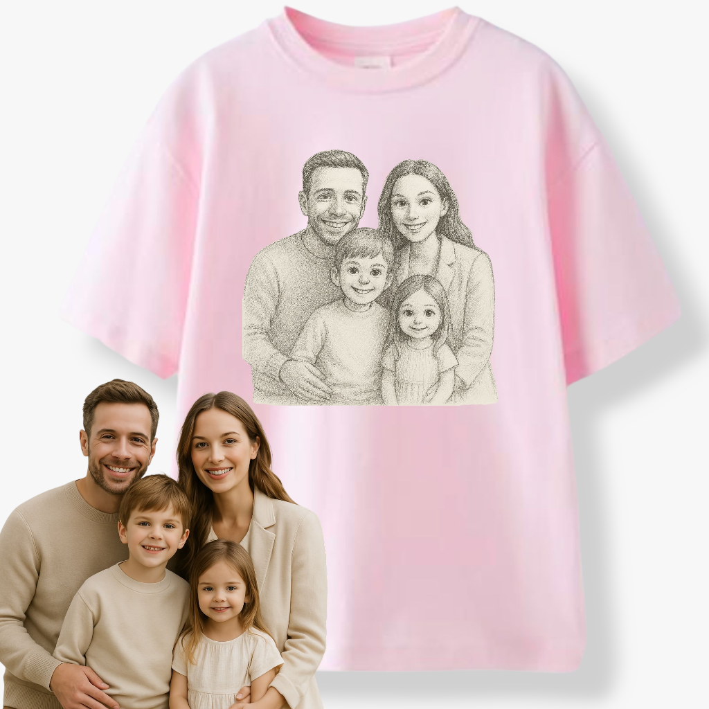 T-shirt Couronne Roi-Reine-Princesse-Prince