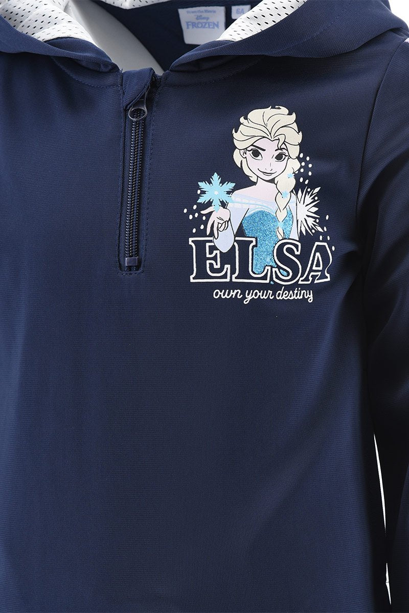 Conjunto Frozen deportivo Elsa capucha