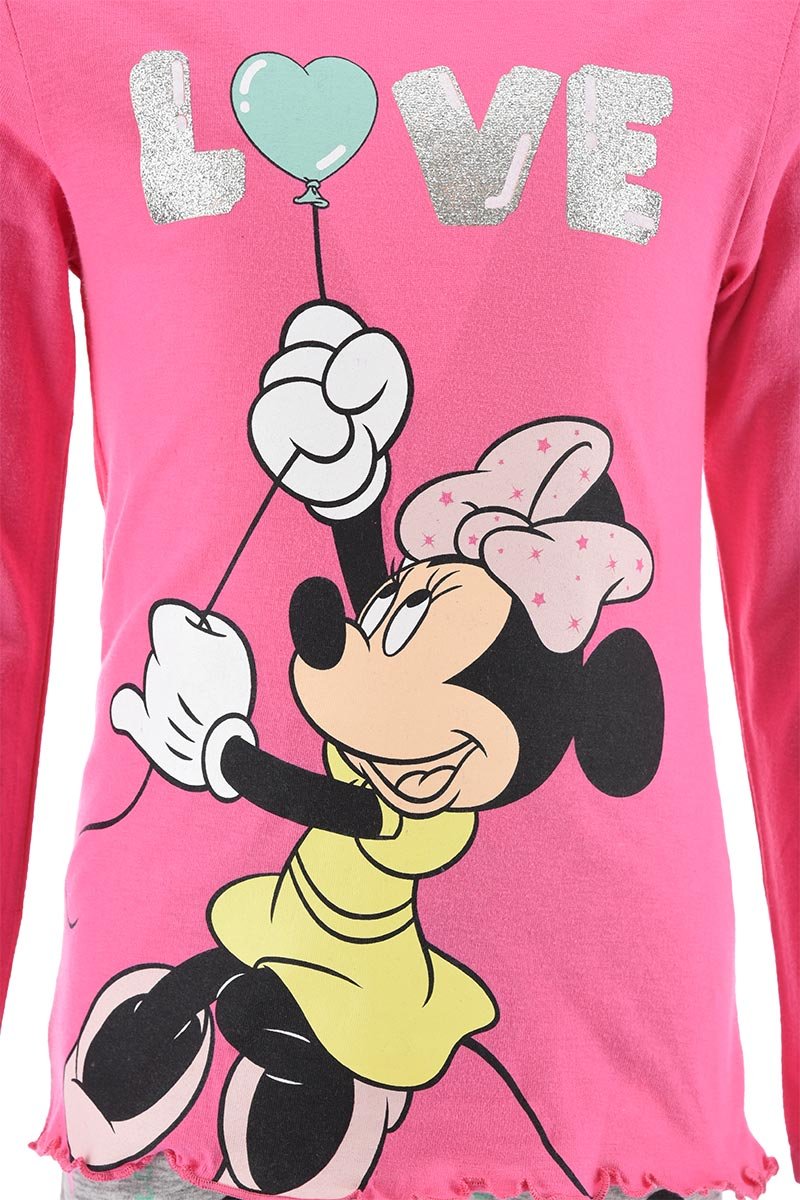 Pijama Minnie Love heart