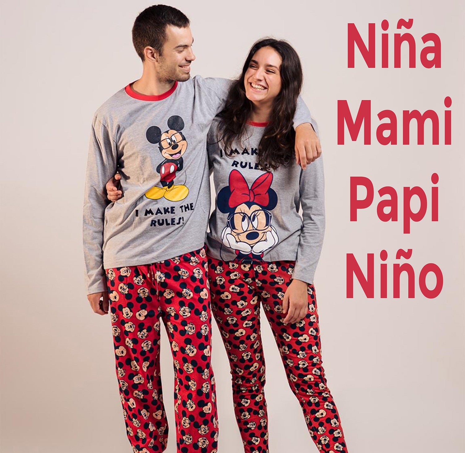 Pijama Mickey-Minnie Gafotas