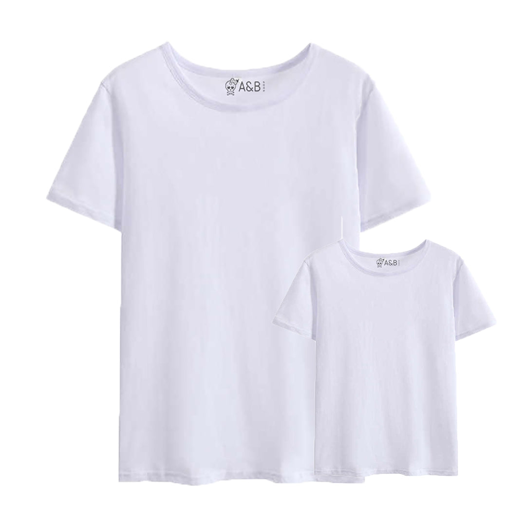 Basic White T -shirt