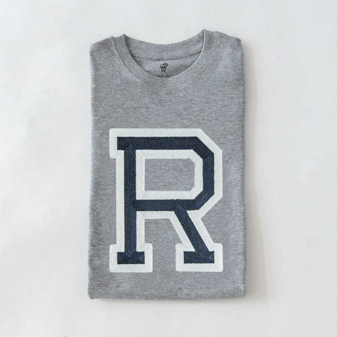 T -Shirt gris initial