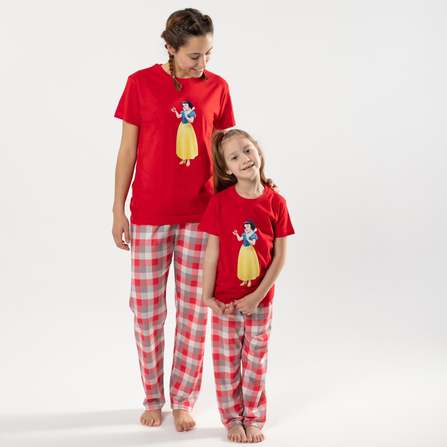Pijama Blancanieves camiseta y pantalón rojo