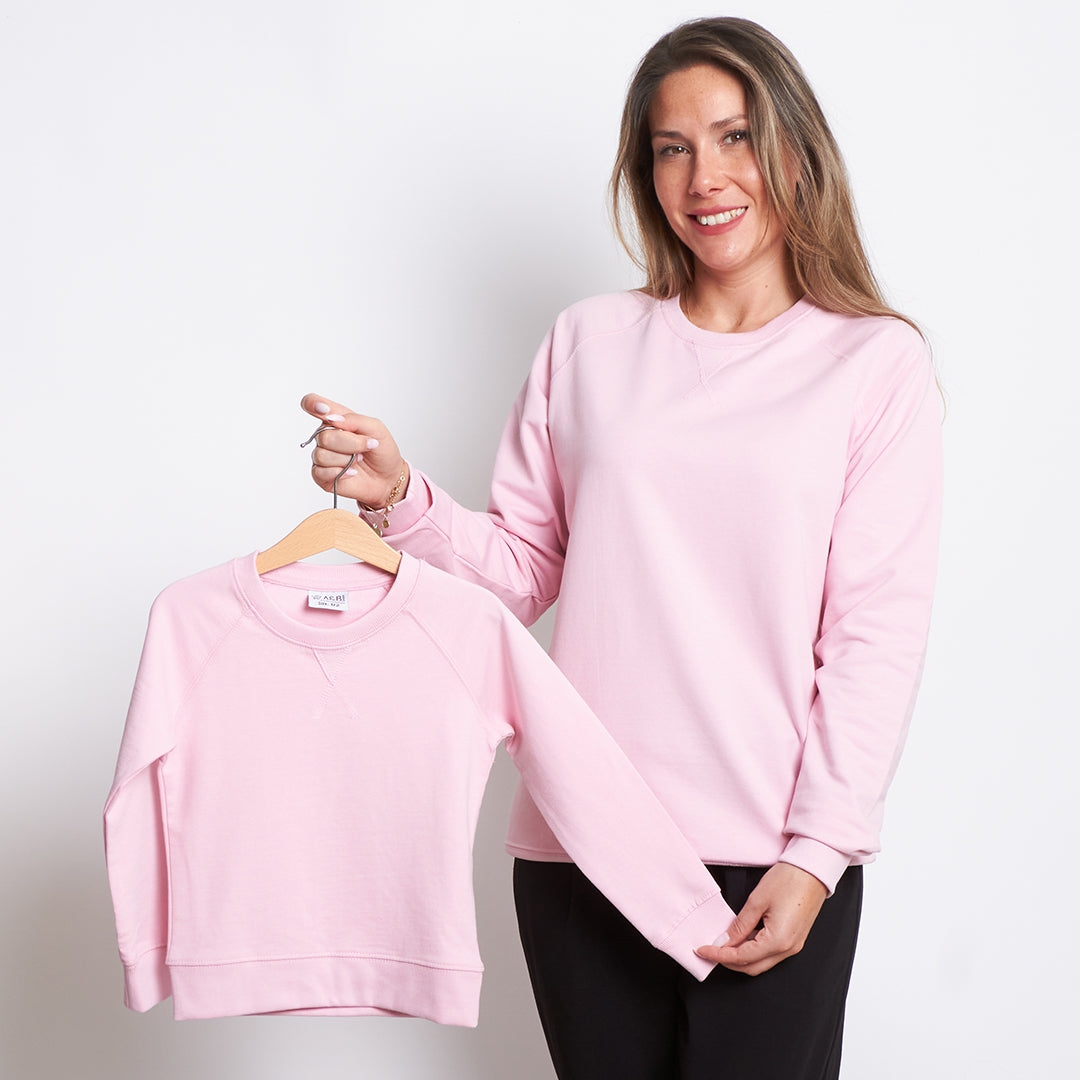 Basic Pink Sweatshirt