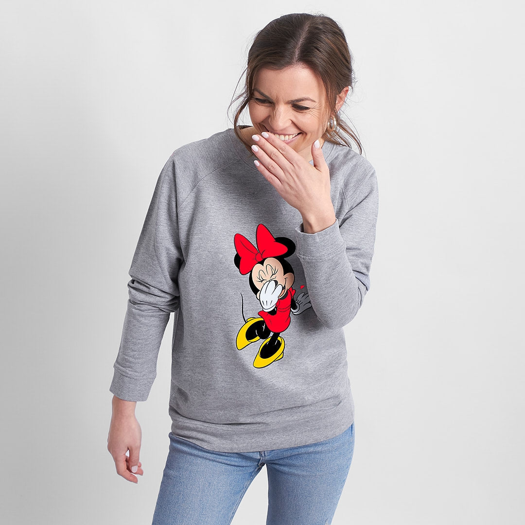 Sudadera Shy Mickey & Minnie hearts