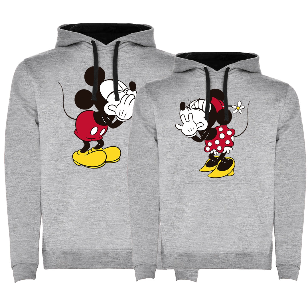 Sweat-shirt Bicolor Secret Bicolor Premium Mickey & Minnie