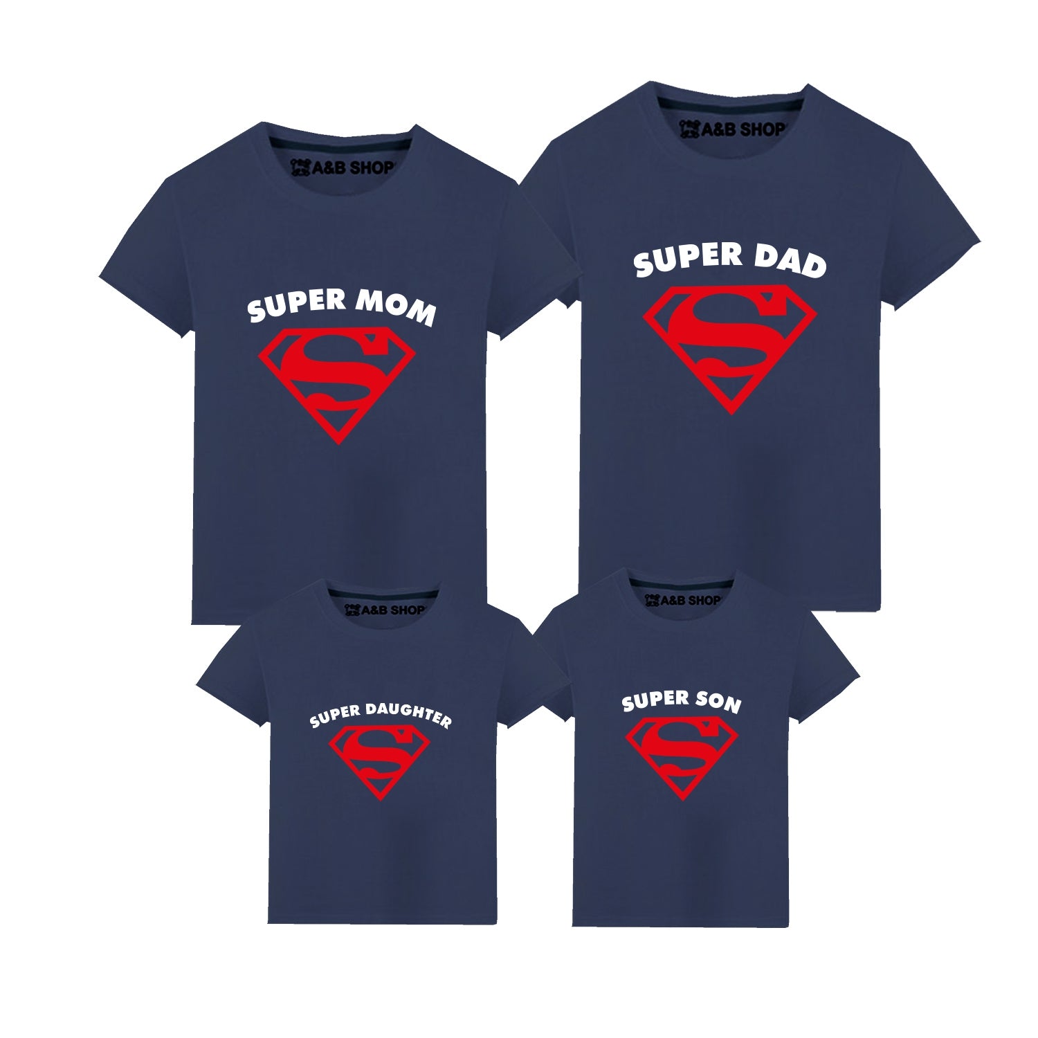 Superity T -shirt, Mom and Children