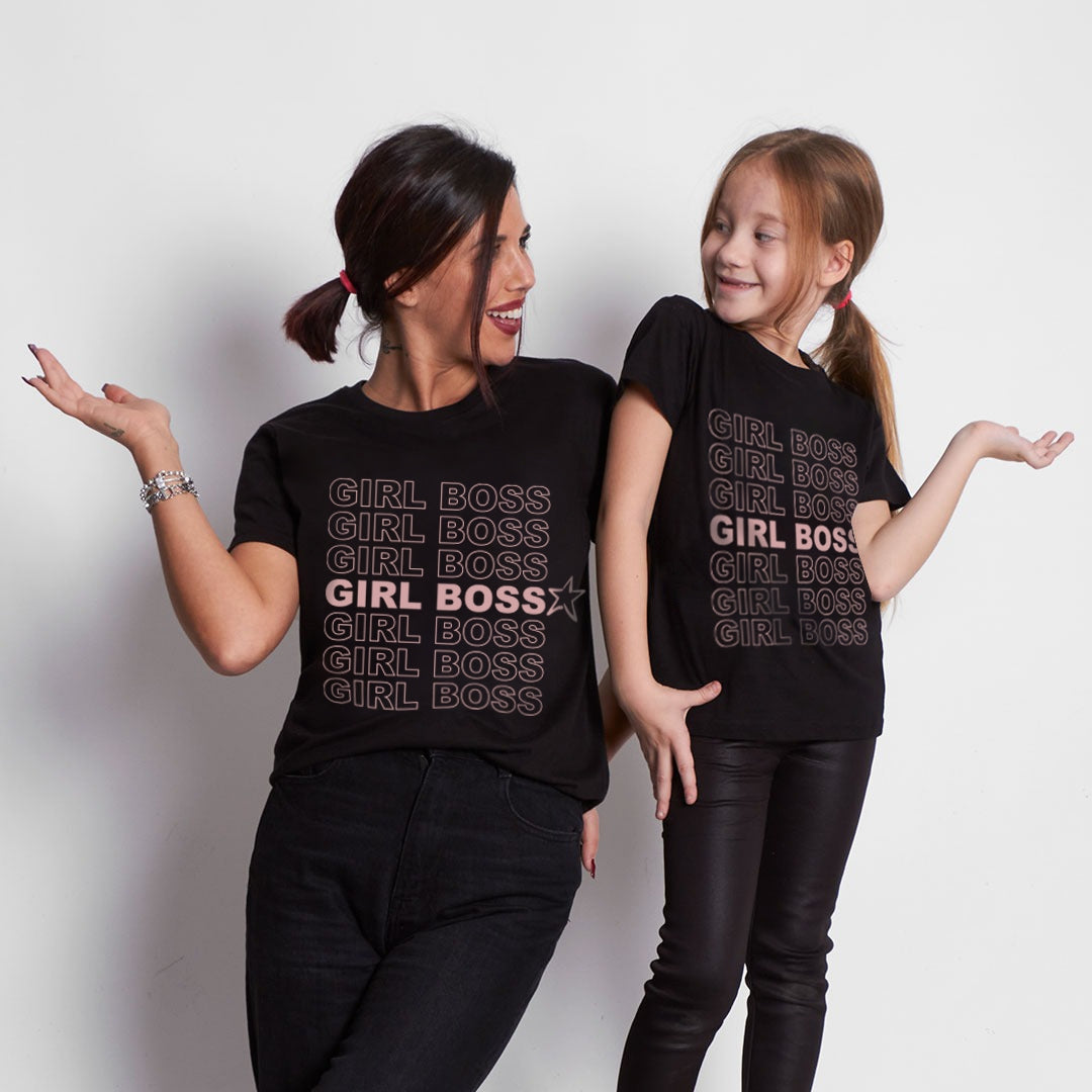 Mädchen Boss t -Shirt