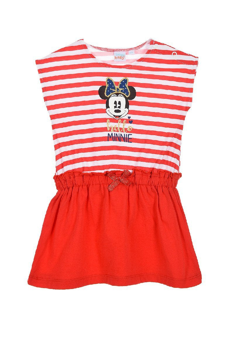 Minnie Hello Baby Striped Dress