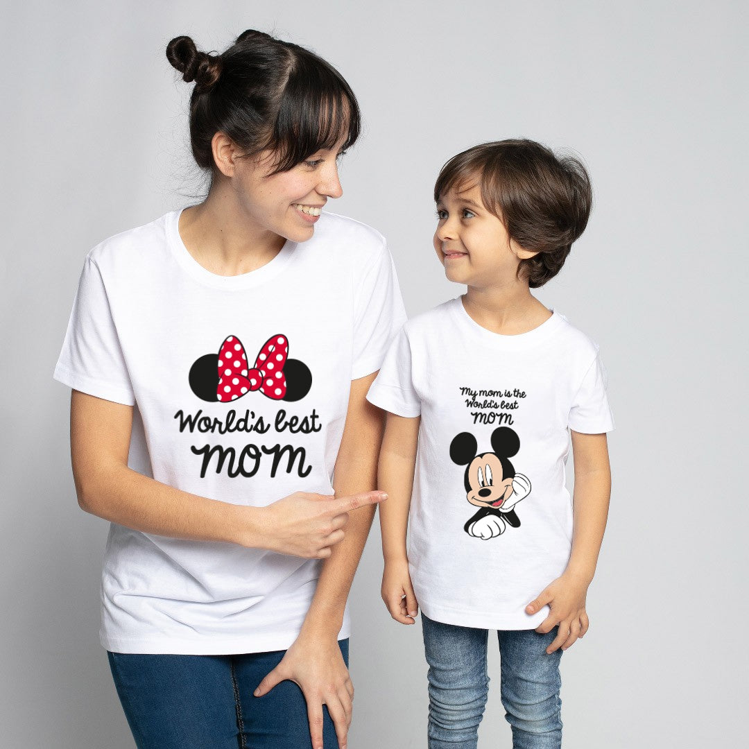Camiseta Minnie Mouse and children