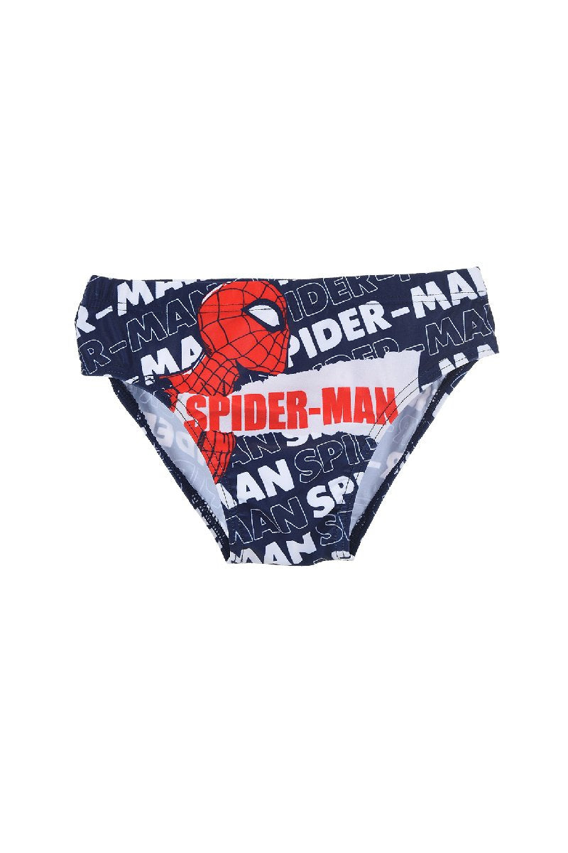 Bañador slip Spiderman letters