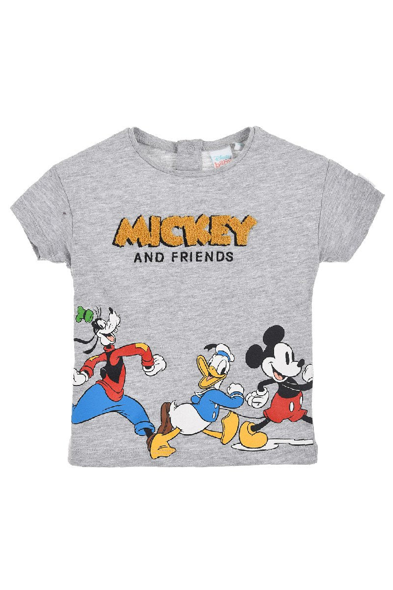 Camiseta Mickey and friends run baby