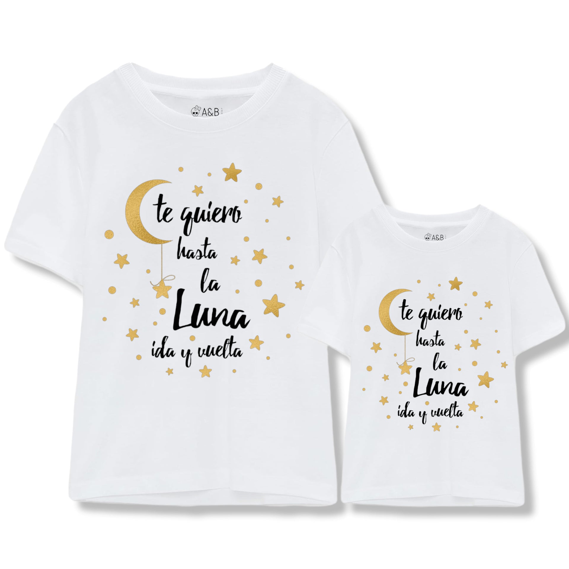 T -shirt I love you to the moon