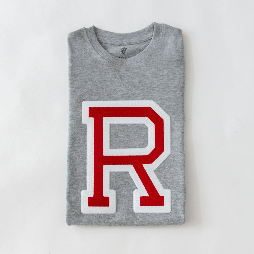 T -Shirt gris initial