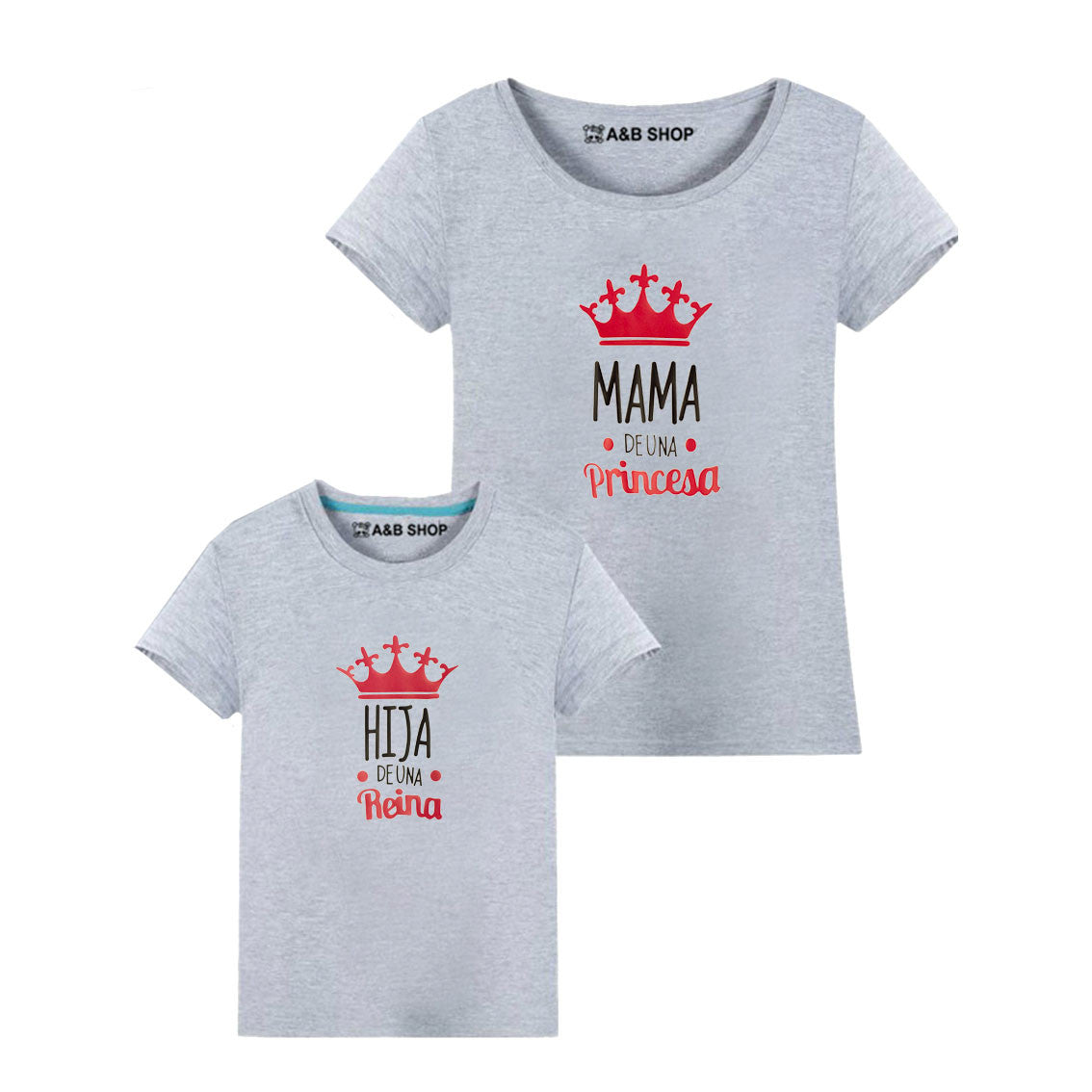 T-shirt maman d'une reine princesse